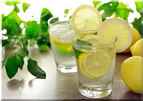 Drink warm water with lemon