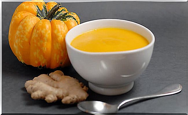 pumpkin ginger soup