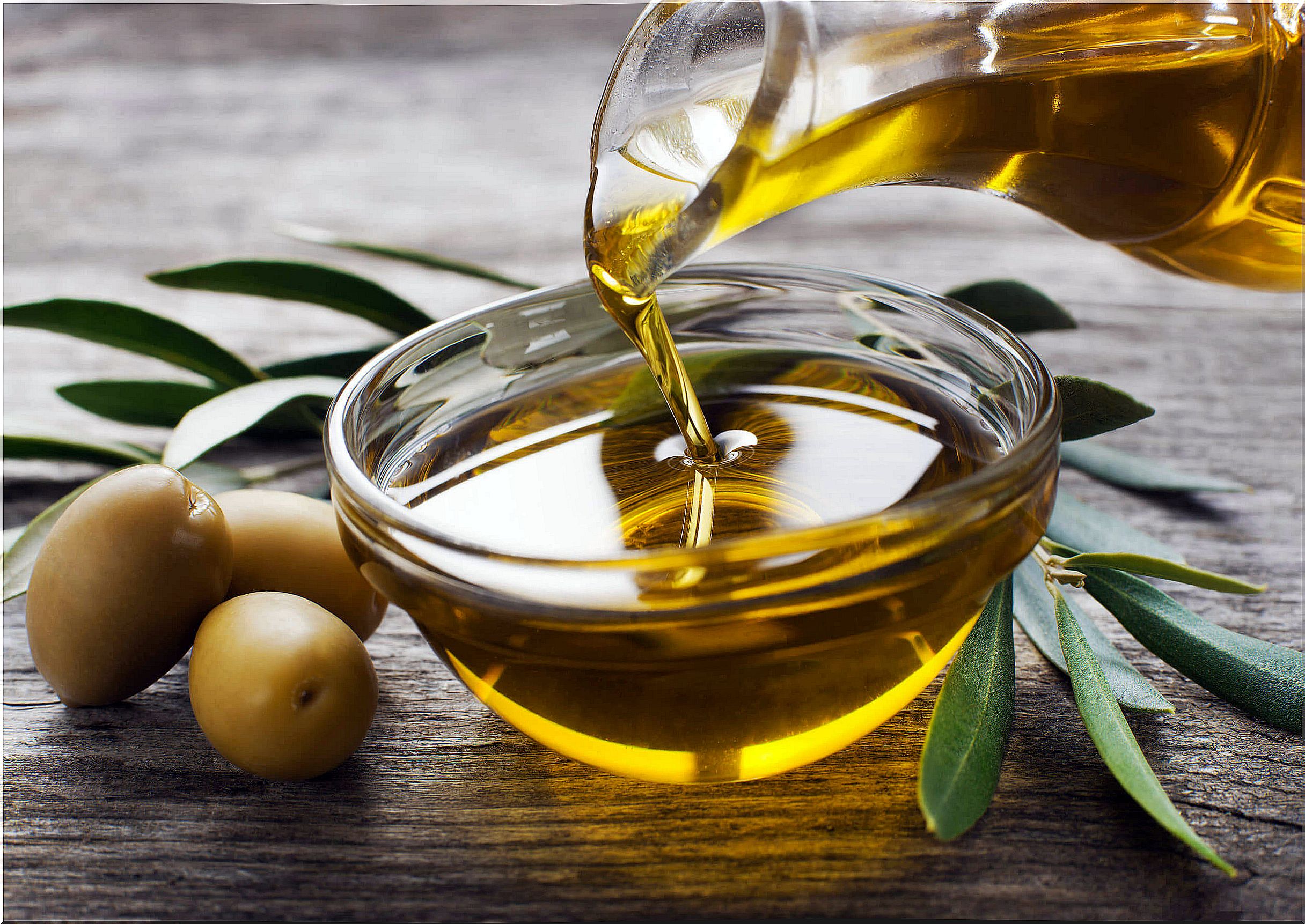 One of the vegetable sources of fatty acids is olive oil.