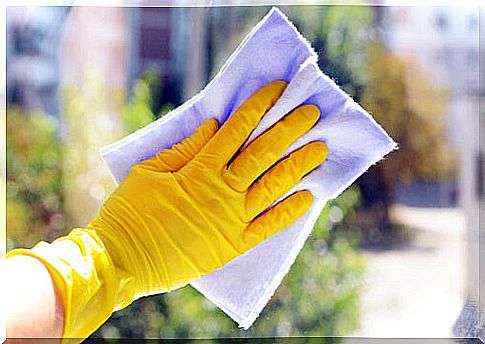 Wear gloves for household chores