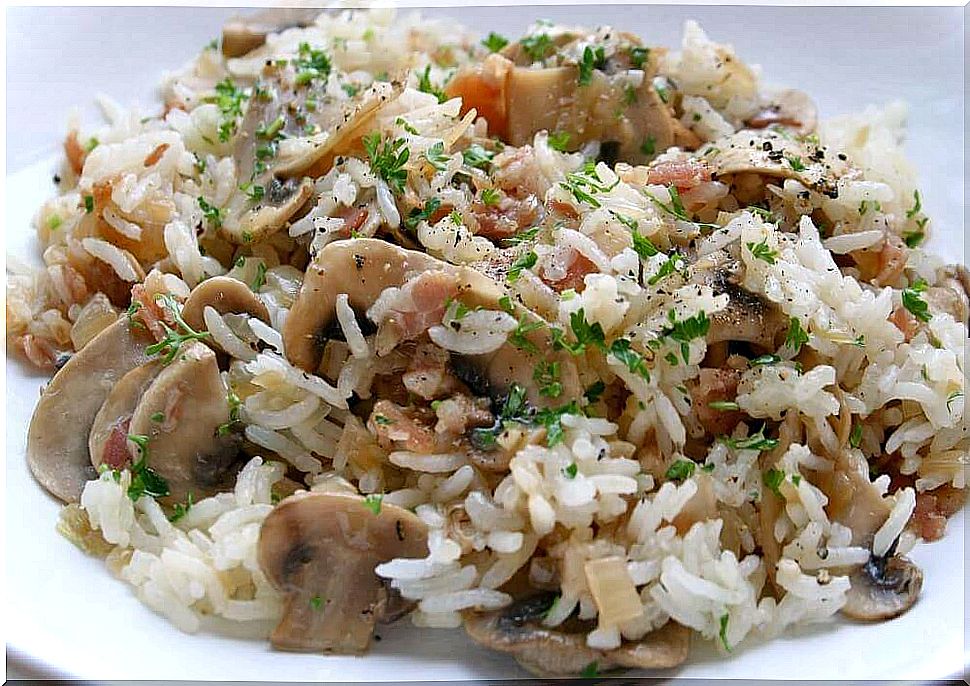 Rice salad