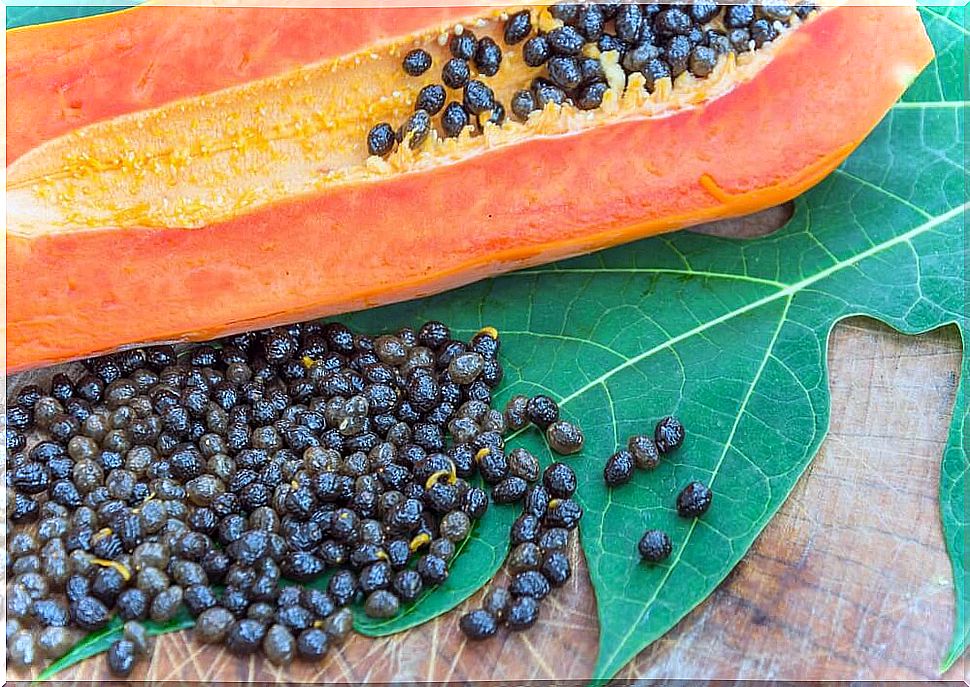 Papaya seeds