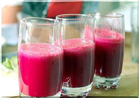 Juices for indigestion of raspberry and quince