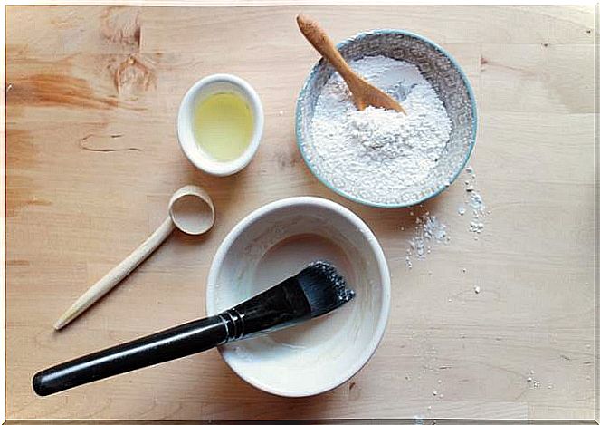 White clay for irritated skin